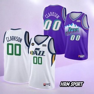 UTAH JAZZ 00 FULL PRINT BASKETBALL JERSEY