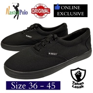 B.Best Kasut Sekolah Hitam Sarung Bertali Black School Shoes Laces Comfortable Kasut Hitam Murah