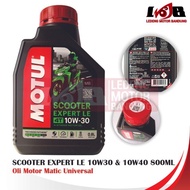 Motul Scooter Expert LE 4T 10W30 10W40 Oli Motor Beat Mio Scoopy Spacy