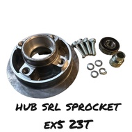 HUB SPROCKET SRL SPROCKET EX5 23T