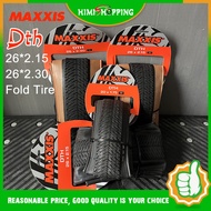 【READY STOCK】1PC MAXXIS DTH Folding Tires 26*2.3 Retro Bicycle Tire 26*2.15 MTB Street Bike Tires Fi