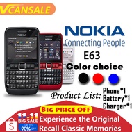 Hàng Chính Hãng Bán Chạy Cho Điện Thoại Di Động Nokia E63 QWERTY Bàn Phím Đầy Đủ Wifi 3G 2MP