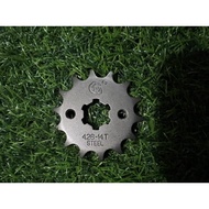 428 FRONT SPROCKET DEPAN RXZ 428 SPROCKET RXZ Y110 Y100 Y80 Y125Z Y15ZR LC135 FRONT SPROCKET SPOCKET