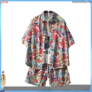 READY STOCK Men Hawaii Women Beach T-shirt Hawaii shirt men baju hawaii lelaki bunga pantai retro ba