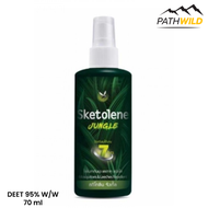 SKETOLENE Jungle 70ml (DEET95) สเปรย์ป้องกันแมลง สเปรย์ป้องกันทาก มีส่วนผสมของ DEET 95% ป้องกันยาวนา