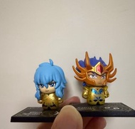 聖鬥士聖矢黃金聖鬥士Q版扭蛋玩具雙魚巨蟹座