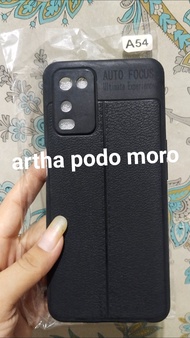 Silicon auto fokus oppo a54 / silikon oppo a54 / soft case oppo a54 /black matte oppo a54 Auto Fokus