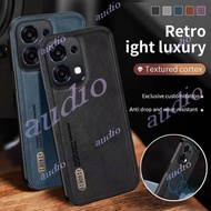 OPPO A6 Pro 5G Phone Case For Oppo A6 Pro A6Pro A6x 4G 5G Luxury Matte Leather Textured Phone Cover 
