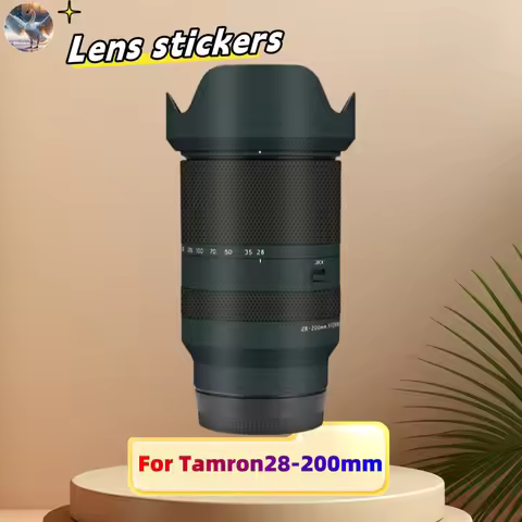for Tamron28-200mm Camera Lens stickers, precision cut wear-resistant protective film, DIY skin