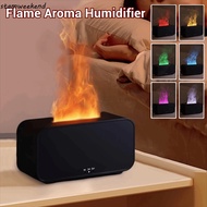 STAMWEEKEND Flame Aroma Humidifier, with LED Light Powered Essential Oil Diffuser, Aesthetic 5h Timi