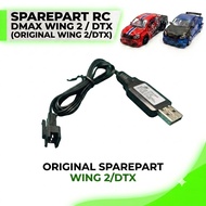 Charger Rc Dmax Wing 2 / DTX / FL5 / V12- RC DMAX SPAREPART