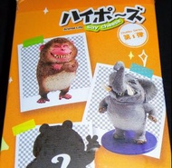 #留意產品描述 ANIMAL LIFE Chubby Series say cheese 朝隈俊男 河馬 老虎 大象 絕版停產retired 不包官方瑕疵