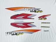 Tem trang trí xe máy Wave THÁI 110 Tem ZIN 3 lớp ĐỜI 1999 (MÀU XANH NHỚT )