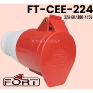 (READ DESCRIPTION) MOBILE SOCKET 4 POLE 32A FEMALE MOBILE/ 4P0LE 32A FORT CEE224