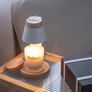 獨家工業木質融蠟燈-白