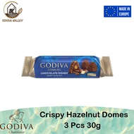 Godiva Domes Crispy Hazelnut 3P 30g