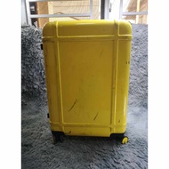 Yellow Spinner Wheel Luggage