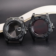 Black 40mm Men's Watch Cases Submariner Parts Mod For Seiko NH35 NH36 Eta 2824 Miyota 8215 Movement 
