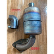 Yanmar SS90 diesel engine silencer