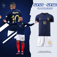 wuhau ฟุตบอลโลก2022 Mbappe เสื้อฟุตบอลทีมชาติฝรั่งเศส World Cup 2022 France (No. 5/7/9/10/19)