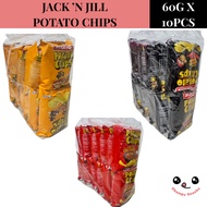 JACK' N JILL POTATO CHIPS (60G X10PCS)