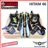 HLY YAMAHA Y125 Y125ZR 125ZR COVERSET COVER SET BODY COVER HITAM 46 / BLACK 46 / 46 HITAM