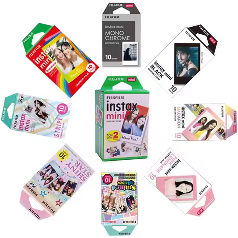 Fujifilm Instax Mini 12 Film 10 -30 Sheets Instax Mini Film Papers Color Design for Fuji Instax Mini
