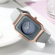 GEDI GEDI Watch Women 2021 New Jelly Design Rectangular Simple Fashion Silicone Tape Ladies Watch