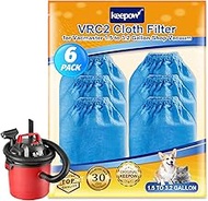 KEEPOW VRC2 Cloth Filter Compatible with Armor All Shop Vac AA155 AA256 AA255, Also Compatible with 
