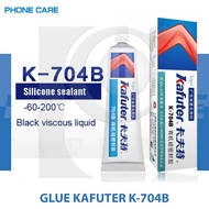 Kafuter RTV Silicone Rubber Electronic Glue Sealant Black Transparent Silicone Adhesive Glue K-704 7