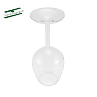 Long Stem Upside Down Wine Glass Funky  Stemmed Wine Glasses Upside Down Long Stem Wine Glasses  Eas