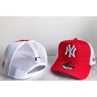 Topi New York Yankees Baseball Cap MLB 9FORTY Mesh Trucker Hat Men Women Golf Caps Embroidery Adjust