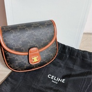全新｜CELINE MINI 老花馬鞍包
