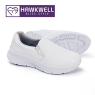 Hawkwell Women's Slip On Arch Support Comfortable Nurse Shoes Slip Resistant Lightweight Work Shoes-