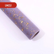 1METER Kain Tile Jaring Star Motif Bintang Bulan Bahan Bungkus Buket Bunga Wrapping Paper - TILE010