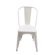 🎪Fun Fest🎪เก้าอี้ เก้าอี้กินข้าว เก้าอี้เหล็กมีพนังพิง Steel bar stool เก้าอี้เหล็ก 45x44x85cm เก้าอี้คาเฟ่ เก้าอี้วางซ้อนได้ รับได้100kg พร้อมส่ง