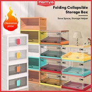 🔥Clearance price 🔥29L/42L/63L multifunctional foldable storage box/large transparent box/multifuncti