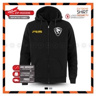 Zip Hoodie Sulam Proton R3 Motorsport Race Rally Research Popular Outerwear Performance Casual Fashi