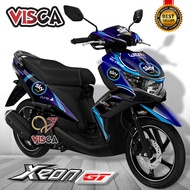 Decal Xeon GT 125 Full Body Stiker Xeon GT 125 Full Body Striping Xeon GT 125 Full Body SKY