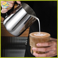 [Boomfashion] Stainless Steel Milk Frothing Pitcher Espresso Steaming Coffee Barista Latte Frother C
