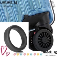 NS 3Pcs Rubber Ring, Flexible Diameter 35 mm Luggage Wheel Ring, Durable Stretchable Thick Flat Silicone Wheel Hoops Luggage Wheel