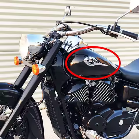 2Pcs For Honda Shadow VT VTX 400 500 600 750 1100 ACE 3D Motorcycle Emblem Badge Fuel Gas Tank Stick