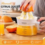 1pc Hand-Cranked Household Fruit Juicer,A Manual Juicer, Orange And Lemon Specific Juicing Cup, Sque