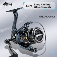 Metal spool 5kg max drag Ultra smooth bearing Power handle Shallow spool Reel spinning Fishing reel