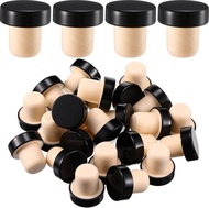 12 Pcs Wine Bottle Cork Stopper T Shaped Wine Stopper Tasting Cork Replacement Reusable Cork Glass B