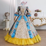 Renaissance Inspired Prom Dress - Historical Style Women's Ball Gown