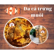 Crispy Dried Fish Skin With Salted Egg Flavor At Snacks 5 Delicious Taste