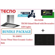 TECNO HOOD AND HOB BUNDLE PACKAGE FOR ( ISA9298 &amp; TG 208VC)