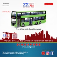 Diecast Toy Singapore Bus 1/64 E500/B9TL/B8L/A95 City Series (Various Bus Number and Operator)