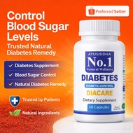 DIACARE Diabetes Supplement | Ubat Kencing Manis | Premium Herbal Formula Hb1ac